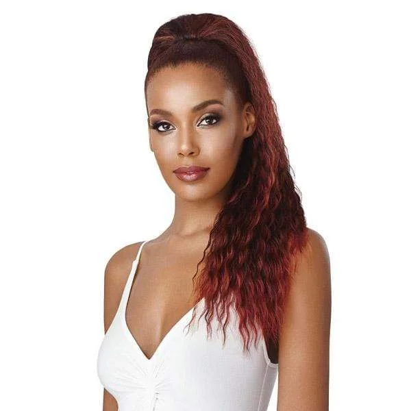 Ombre ponytails with a seamless color transition for a unique styleOutre Quick Synthetic Pony - AISSATA