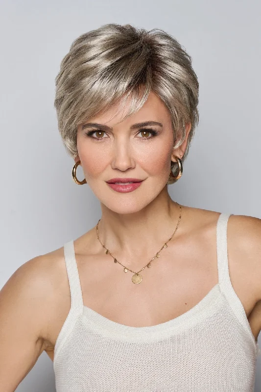 Layered short wig to add volume and dimensionRaquel Welch Wigs - Dress Code