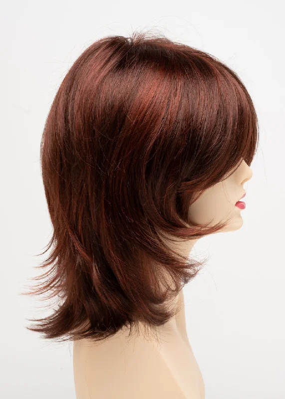 Dark Red | Dark auburn with rich deep red highlights