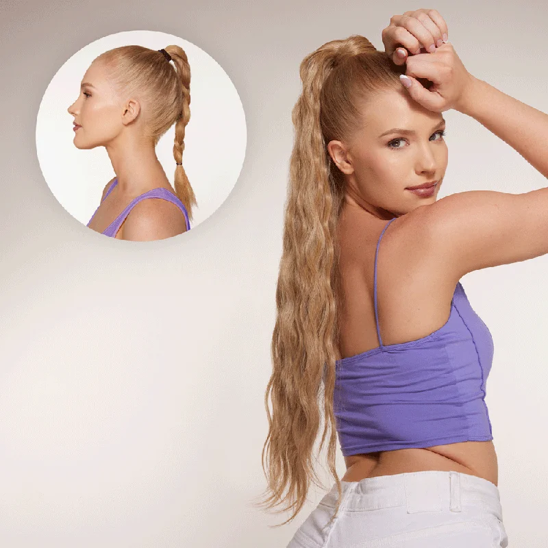 Ponytails for a gym workout with moisture - wicking propertiesSharon Ponytail Extension