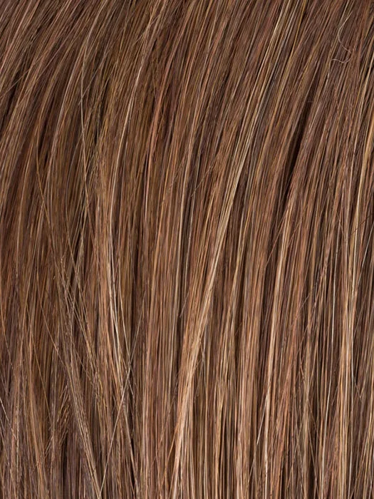 CHOCOLATE ROOTED 830.27 | Medium Brown Blended with Light Auburn and Dark Strawberry Blonde with Shaded Roots