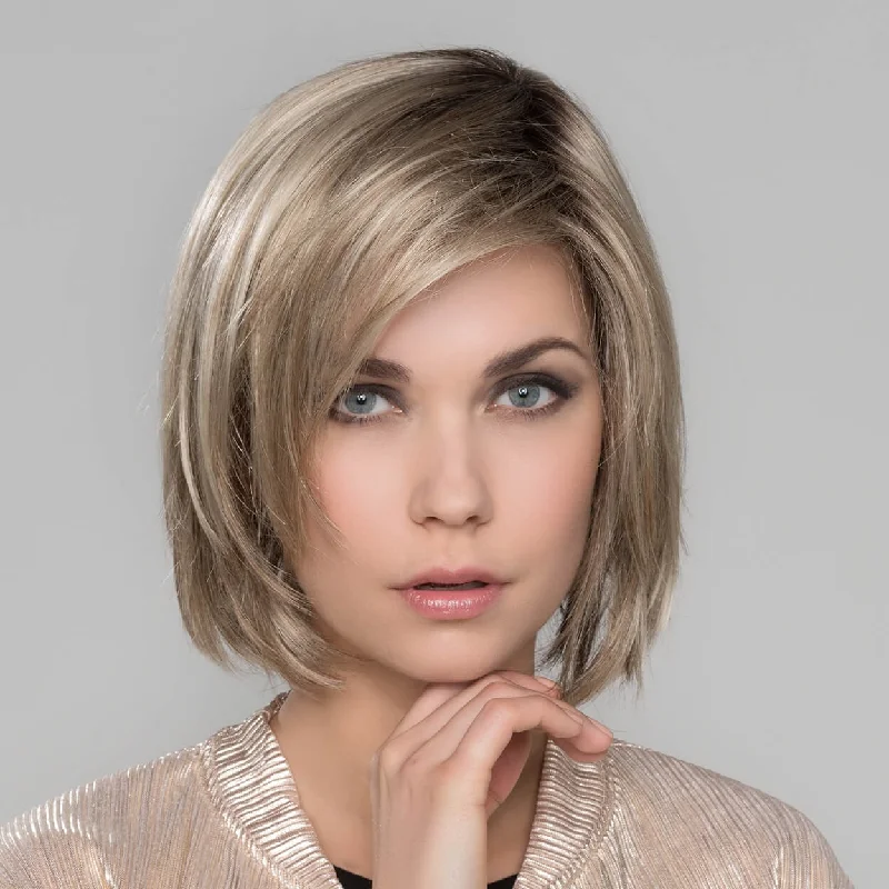 Platinum - blonde short wig for a trendy and eye - catching styleSmoke Hi Mono by Ellen Wille (Lace Front-Mono Part Wig)