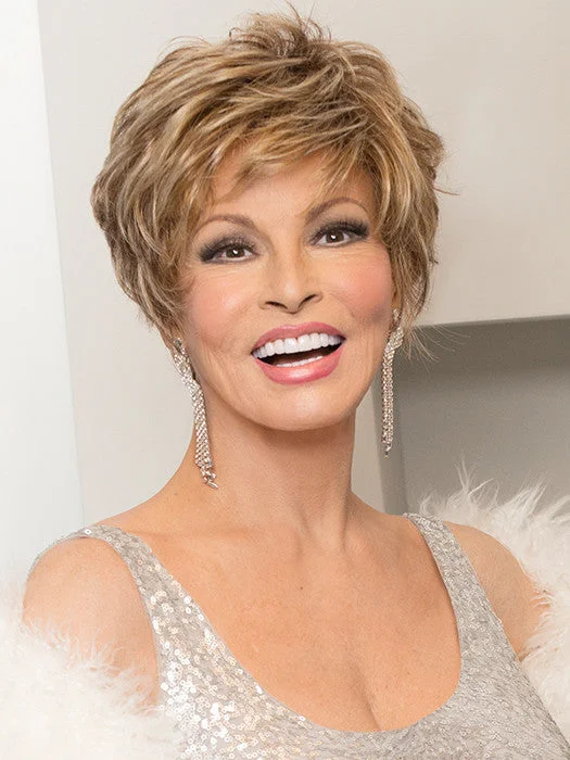 Short wig with a gradient color for a modern and stylish appearanceSparkle Elite Wig by Raquel Welch | Synthetic Hair | Average Cap