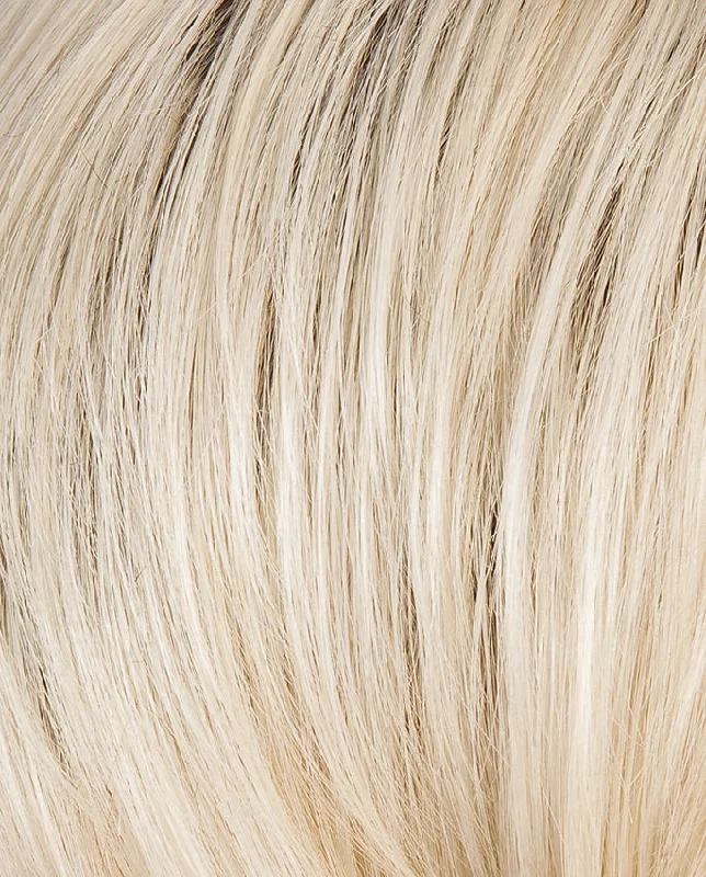 Light Champagne Rooted | Pearl Platinum,mixed w/ light Blonde and medium Brown