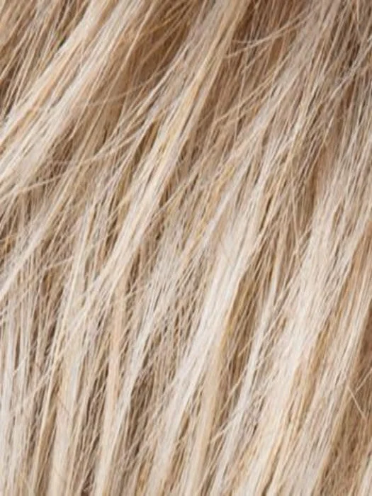 Sandy Blonde Rooted | Medium Honey Blonde, Light Ash Blonde, and Lightest Reddish Brown blend with Dark Roots