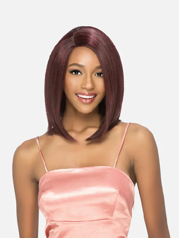 Petite short wig designed for a more delicate frameVivica A Fox Premium Synthetic Pure Comfort Cap Wig - SHINY