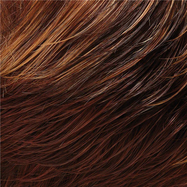 32F | Cherry Crème | Med Red & Med Red-Gold Blonde Blend w/ Med Red Nape