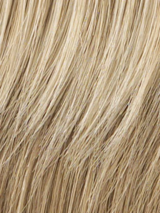 R1621S+ GLAZED SAND | Dark Natural Blonde with cool Ash Blonde Highlights on top