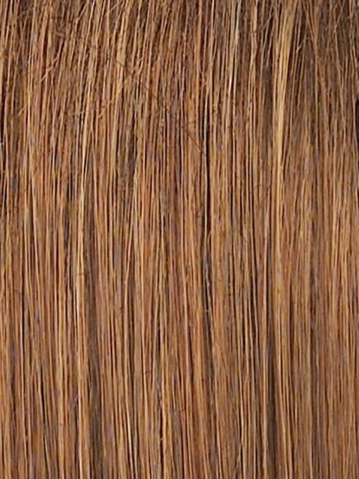 R3025S+ GLAZED CINNAMON | Medium Reddish Brown With Ginger Blonde Hightlights