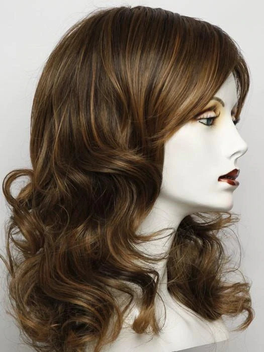 RL5/27 GINGER BROWN | Warm Medium Brown Evenly Blended with Medium Golden Blonde