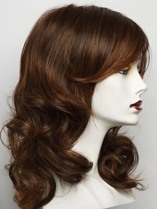 RL32/31 CINNABAR | Medium Dark Auburn Evenly Blended with Medium Light Auburn