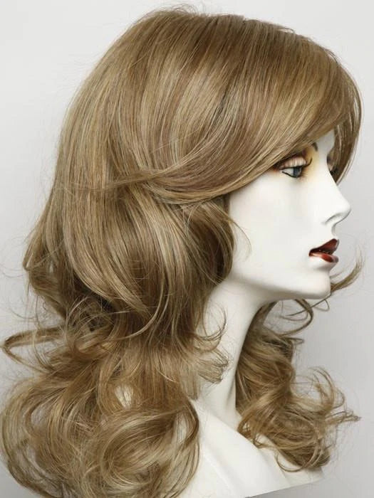 RL14/25SS SHADED HONEY GINGER | Dark Blonde Evenly Blended with Medium Golden Blonde With Dark Roots