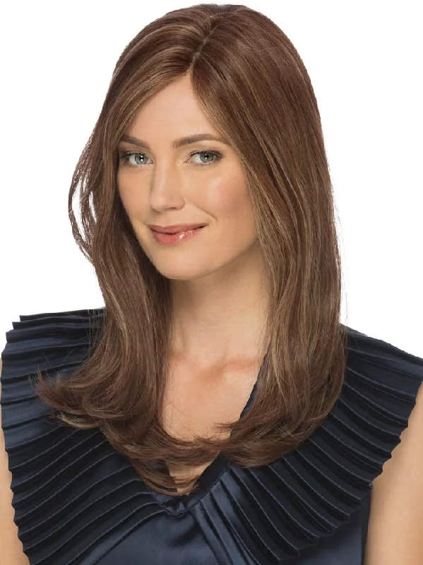 Long - length wig with a 220 - density for an extra - full appearanceAngelina | Remy Human Hair (Mono Top) Wig by Estetica