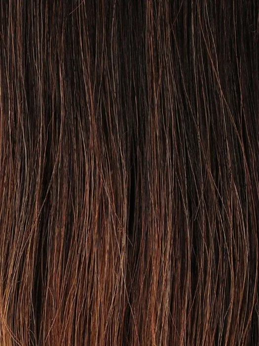 S4-28/32RO SUNRISE| Dark and elegant roots melt naturally into radiant, fiery ends resemble the vibrance of a stunning sunrise