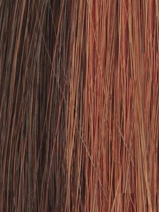 CHERRYWOOD HL | Dark Brown w/ Med Bright Red Highlights