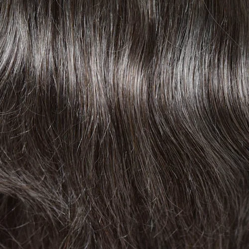 **92 | Dark Brown Blended w/90% Gray on Top Gradually Darkening to 50% Grey at Ends