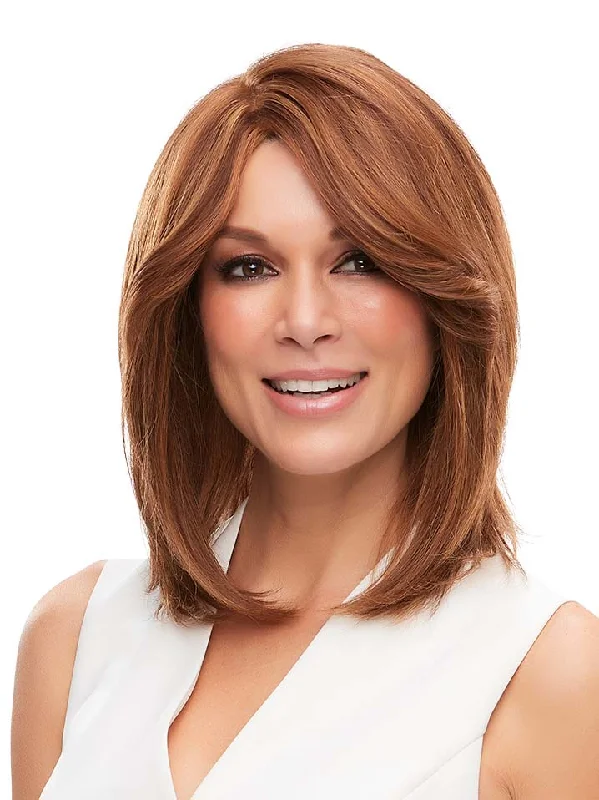 Long - length wig with a side - part for a more flattering lookCara : Remi  Human Hair Wig