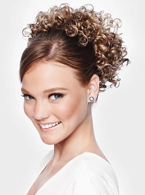 Human hair ponytails with a natural shine for a luxurious lookCheer Dance Curls | Synthetic Hair by Hairdo