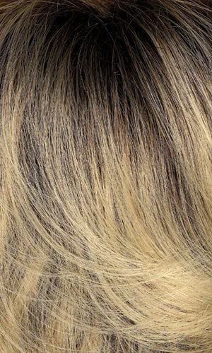 614GR | Wheat Blonde w/Light Gold Blonde Highlights & Brown Roots