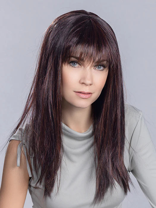 Long - length wig with a natural - looking root for a more realistic lookCher | Heat Friendly Synthetic (Mono Crown) Wig by Ellen Wille