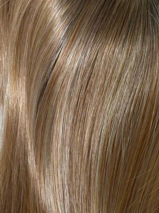 GOLDEN NUTMEG | Medium Brown roots with overall Warm Cinnamon base and Golden Blonde hightlights