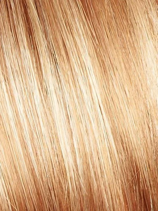 VANILLA LUSH | Bright Copper and Platinum Blonde evenly blended tipped light