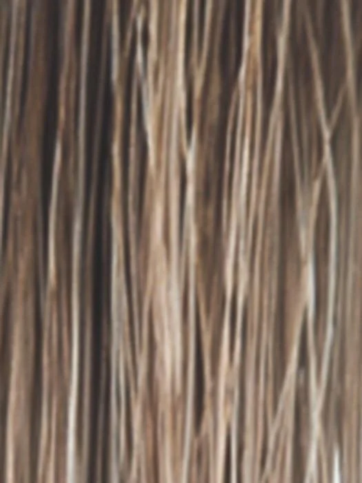 MACADAMIA-LR | This color is our darker more beige blonde. The root is soft brown color that melts into a beige blonde color. The look is natural and universally flattering, but still has a little edge.