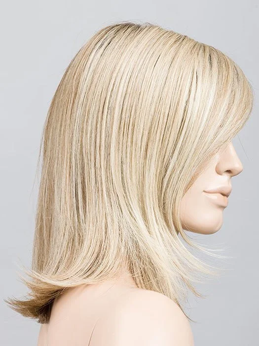 CHAMPAGNE ROOTED 24.25.20 | Lightest Ash Blonde and Lightest Golden Blonde with Light Strawberry Blonde Blend and Shaded Roots