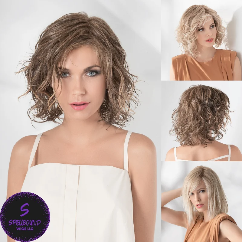 Long - length wig with a curly fringe for a playful and youthful vibeEclat - Hair Society Collection by Ellen Wille