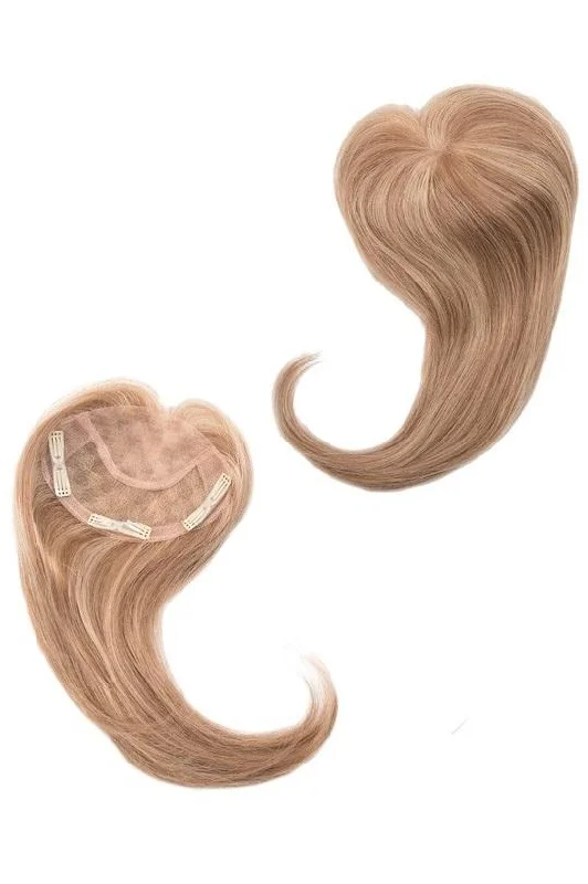 Adjustable - cap medium - length wig for a comfortable fitEnvy Toppers - Add-On Front - HH/Synthetic Blend