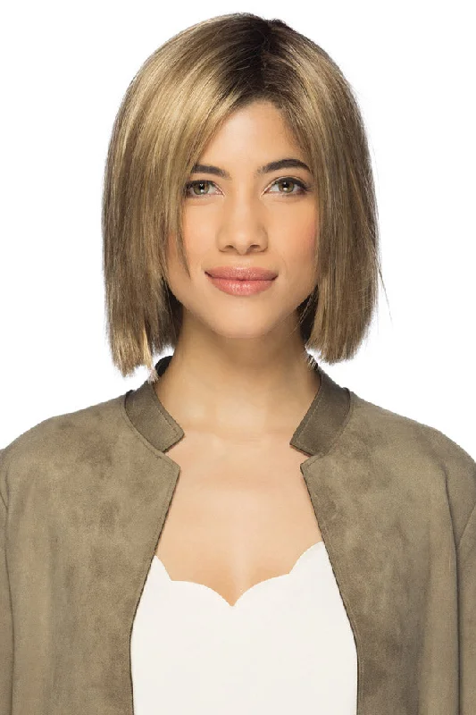 Synthetic medium - length wig with a natural - looking textureEllis <br>Synthetic Lace Front with Lace Part Wig