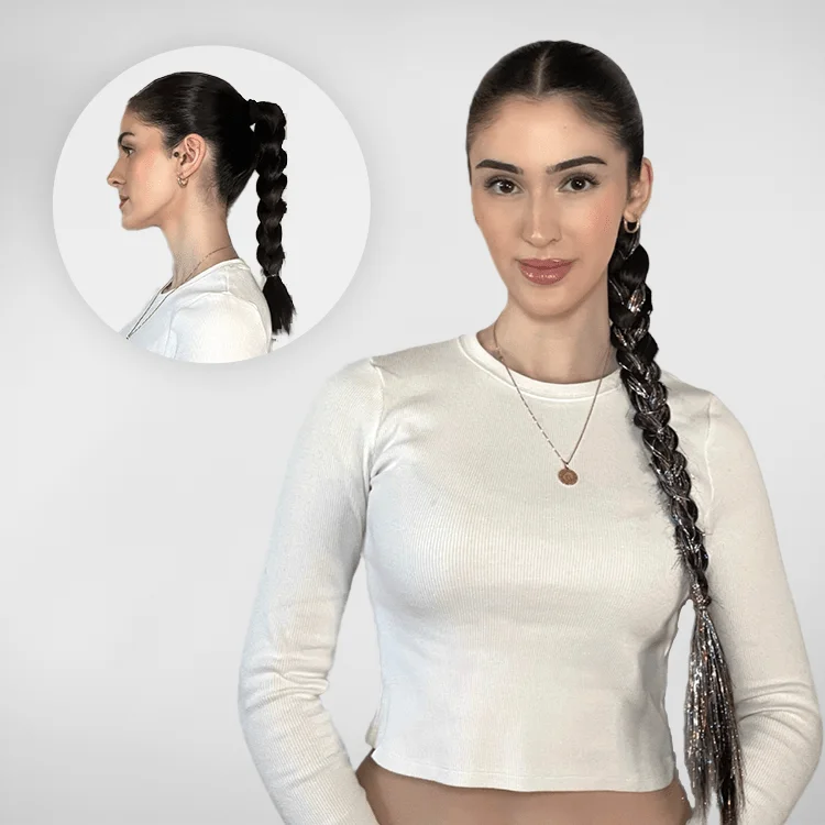 Human hair ponytails with a natural shine for a luxurious lookFantasy Lara