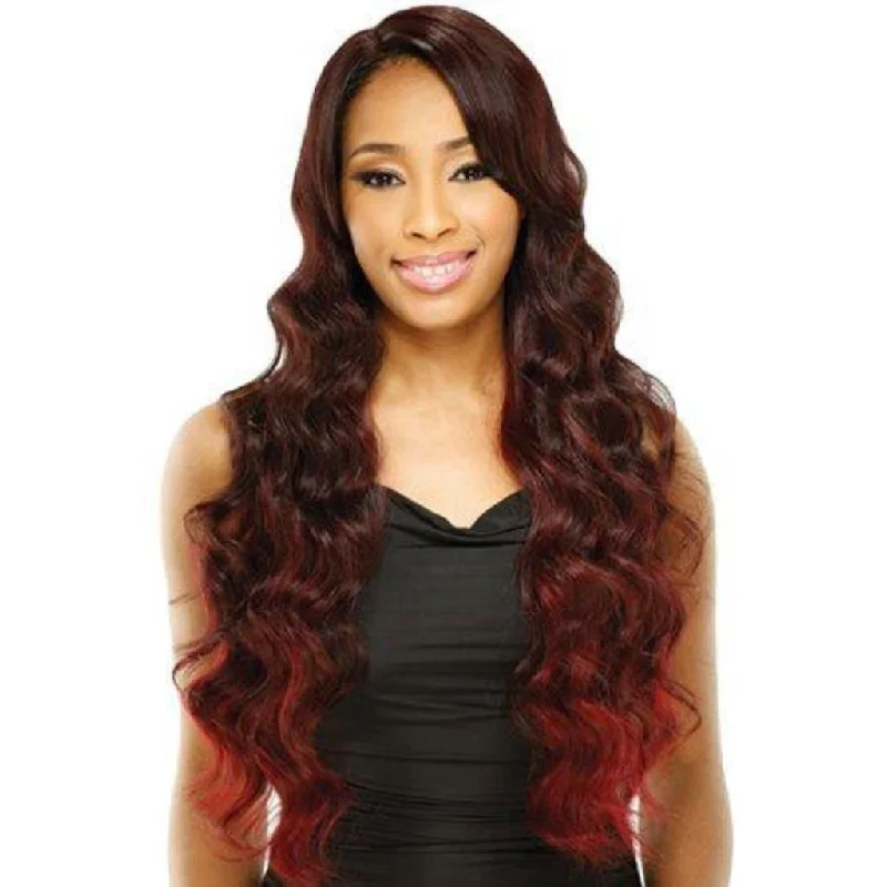 Long - length wig with a side - swept bang for a sophisticated lookFreeTress Equal Deep Invisible "L" Part Lace Front Wig - Pisces