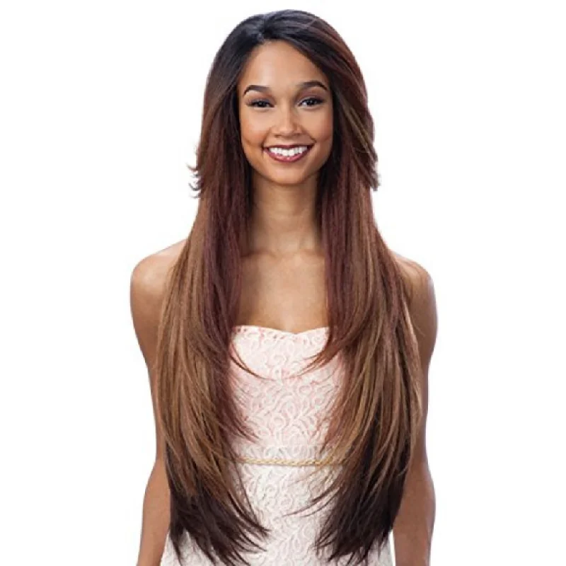 Human - hair long - length wig for a natural and luxurious feelFreeTress Equal Synthetic Eternity Collection Lace Front Wig - Believe 31"