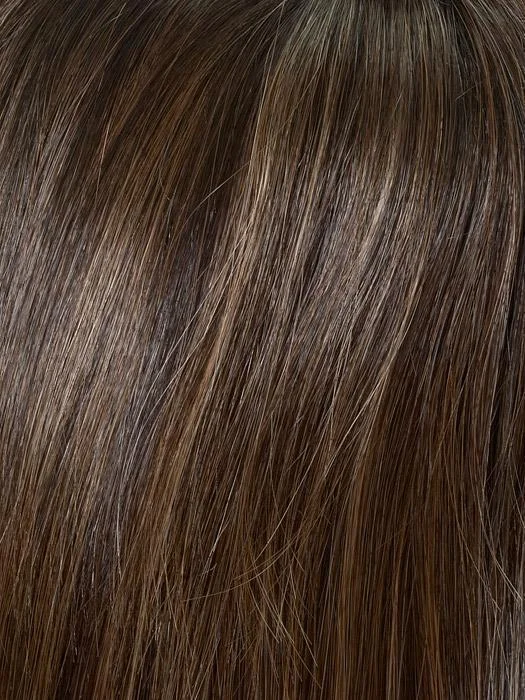 *AMARETTO & CREAM | Dimensional Chestnut and Dark Brown base with Ash Blonde highlights