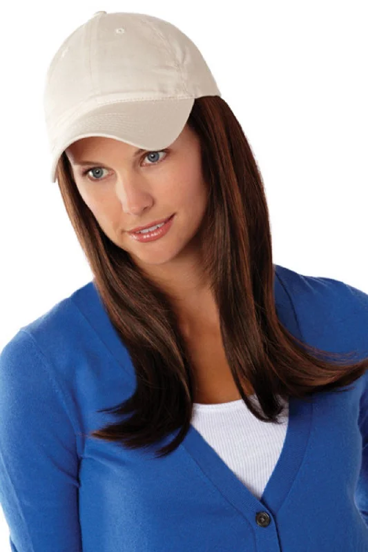 Long - length wig with a platinum - blonde color for a bold and trendy lookHenry Margu Wigs_ & Hat - Long Hat Beige (#8229)