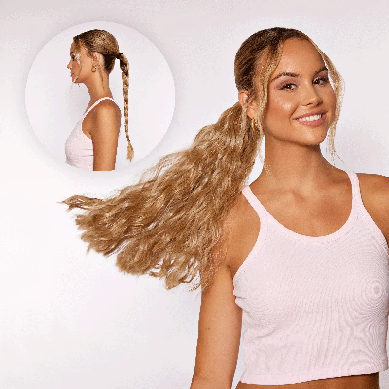 Low - profile ponytails for a sophisticated and understated styleIsabel Ponytail Extension