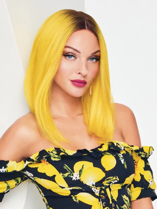 Medium - length wig with a honey - blonde color for a warm and sunny appearanceIt's Always Sunny Wig by Hairdo. | Lace Front | Mono Part| Heat Friendly Synthetic