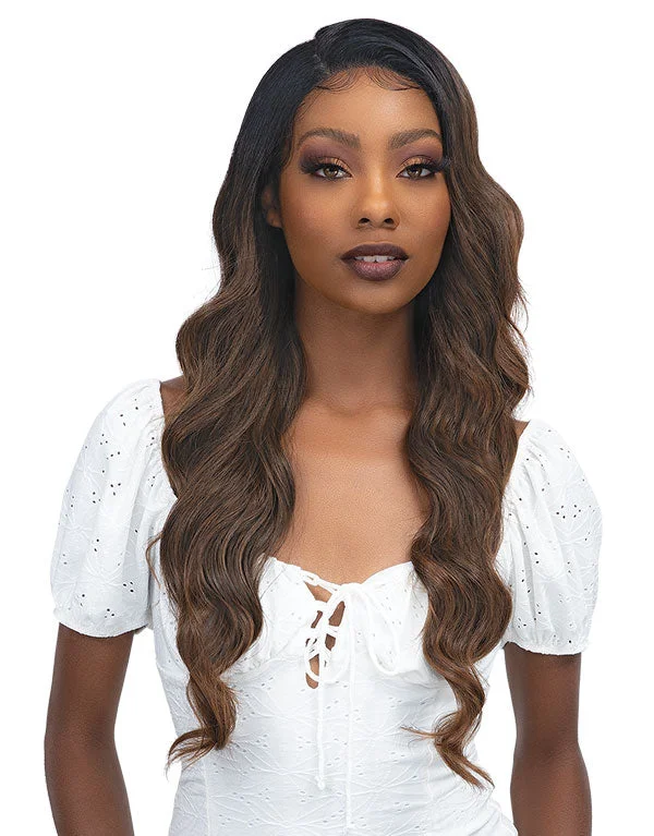 Long - length wig with a 220 - density for an extra - full appearanceJanet Collection Melt HD Lace Wig Juniper