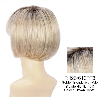 RH26/613RT8 Golden Blonde with Pale Blonde Highlights & Golden Brown Roots