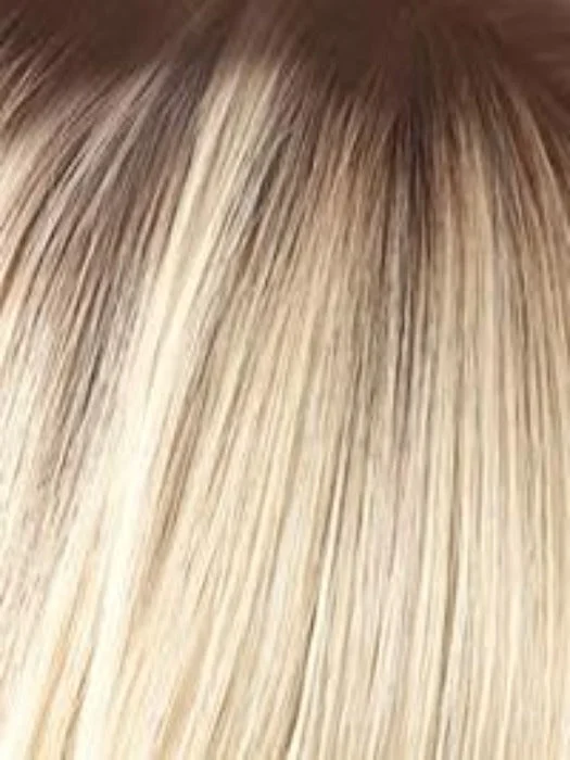 CHAMPAGNE-R | Rooted Dark Blonde with Platinum Blonde Blended Base