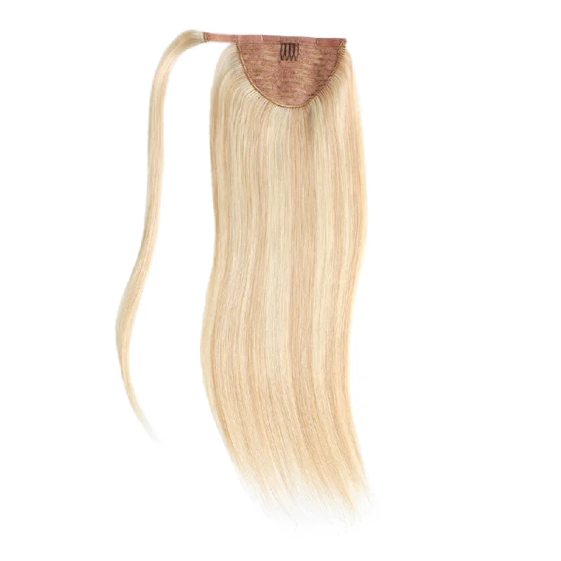 Ponytails with adjustable length for a customized fitPonytail Extensions P18/613# Highlights