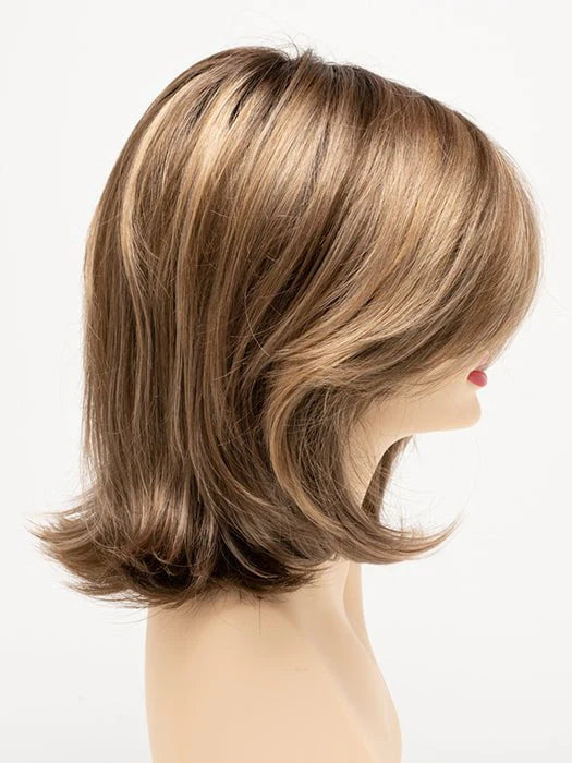 TOASTED SESAME | Medium Brown roots with overall Warm Cinnamon base and Golden Blonde highlights