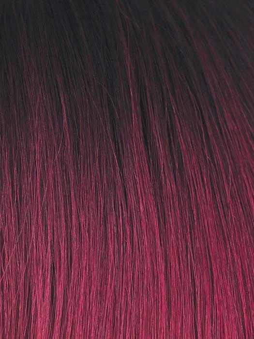 PLUM-DANDY | Blend of Burgundy and Subtle Plum with Dark Brown Roots