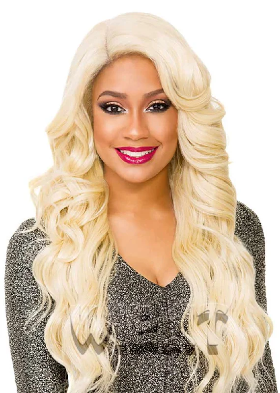 Long - length wig with a pre - plucked hairline for a more natural lookSensationnel Cloud 9 Swiss Lace Wig Isabella