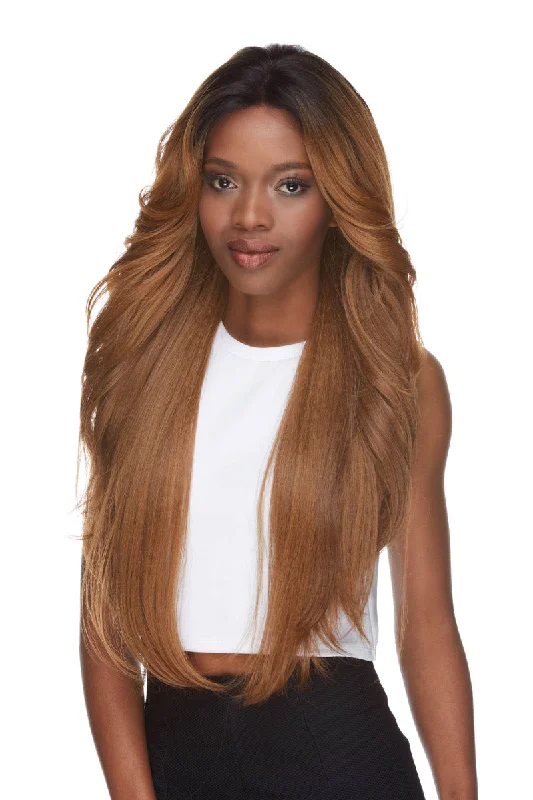 Adjustable - cap long - length wig for a comfortable fitCameron <br>Synthetic Lace Front Wig