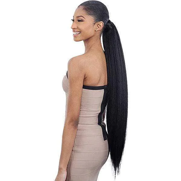 Ponytails with a natural - looking scalp for a more realistic appearanceShake-N-Go Organique Synthetic Pony Pro Ponytail - NATURAL YAKY 32"