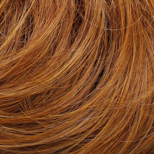 Honey Apricot | Dark Blonde highlighted with Strawberry Blonde light