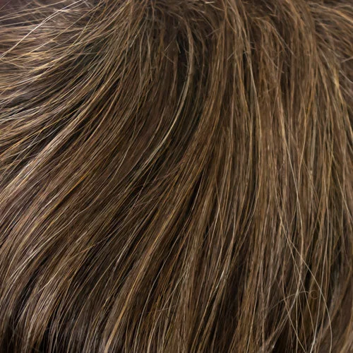 Rocky Road | Medium Chestnut Brown & Light Chestnut Brown & Dark Blonde irregularly mixed