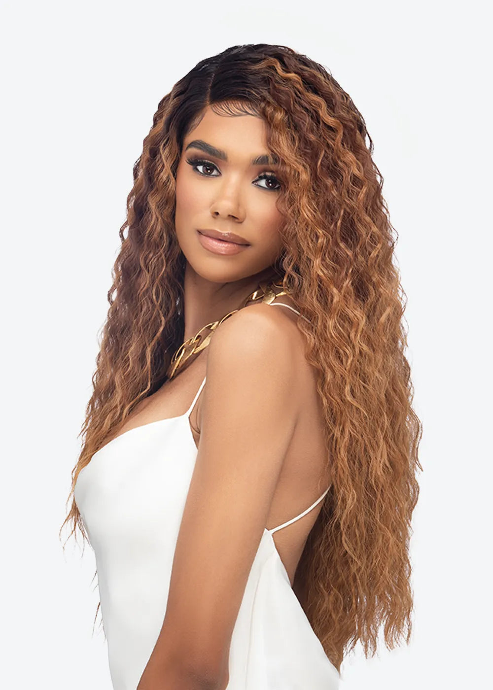 Human - hair medium - length wig for a natural and luxurious feelVivica A Fox Synthetic Hair HD Lace Front Wig Side Invincible Part ANGELUS